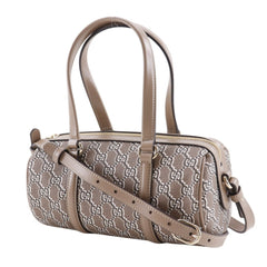 Gucci GG Shadow Handbag, 2-Way Shoulder Bag, 796230, PVC and Leather, Brown, Zipper, Women's, Unused — New - Store Return