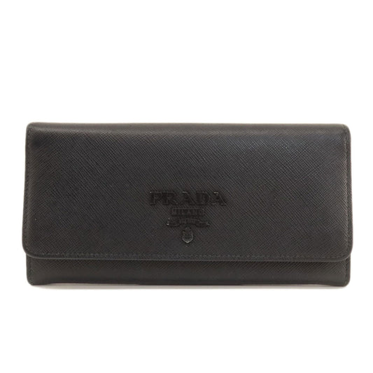 Prada Saffiano Long Wallet Leather Women's PRADA