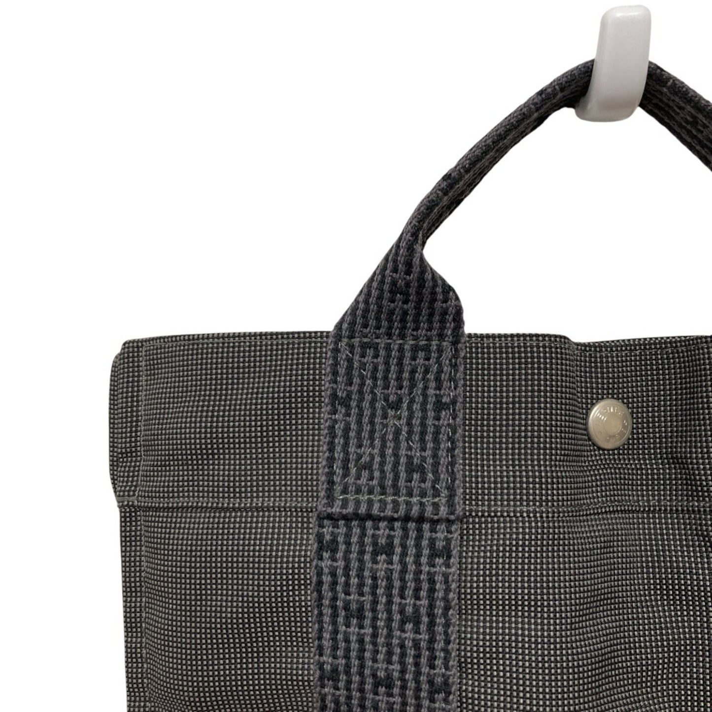 HERMES Air Line Ad MM Backpack, Gray, Women's