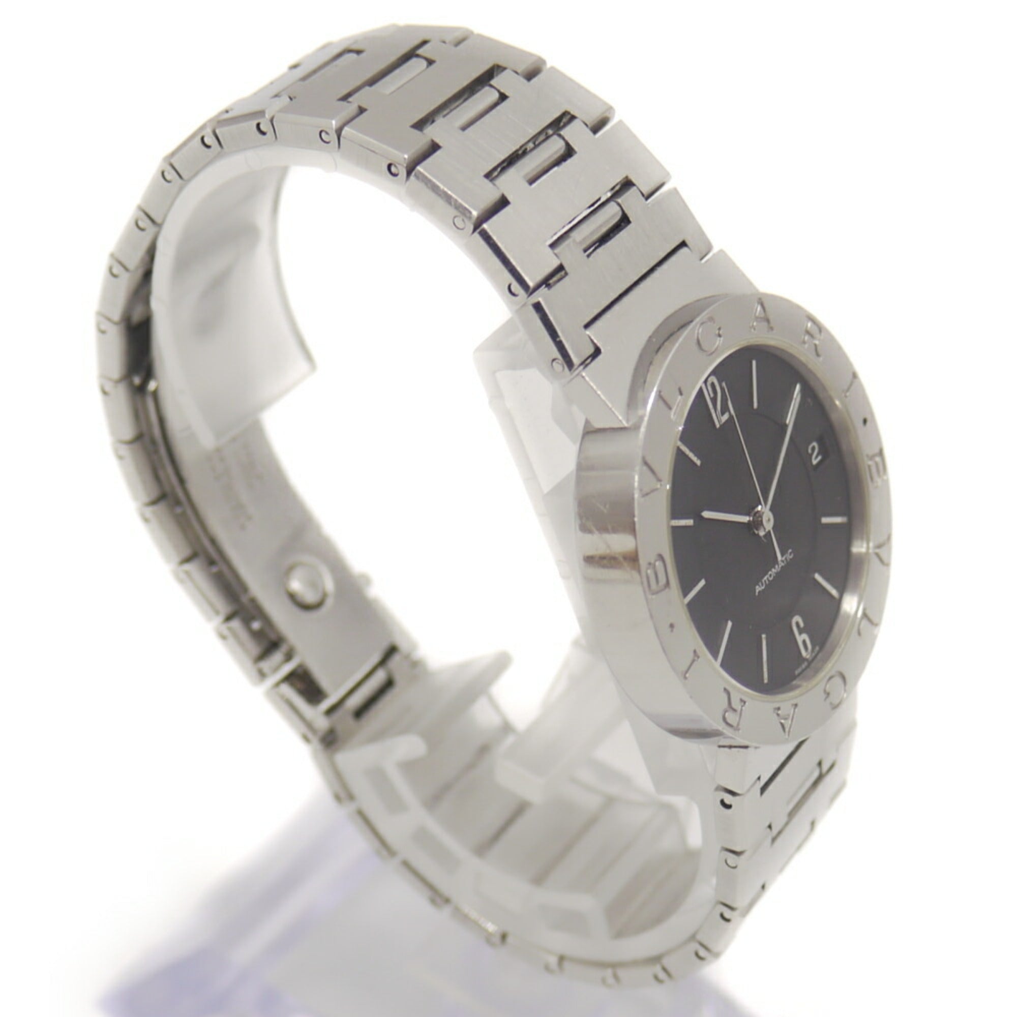 BVLGARI Bulgari Date Automatic Watch BB33SS Black Dial — Fair