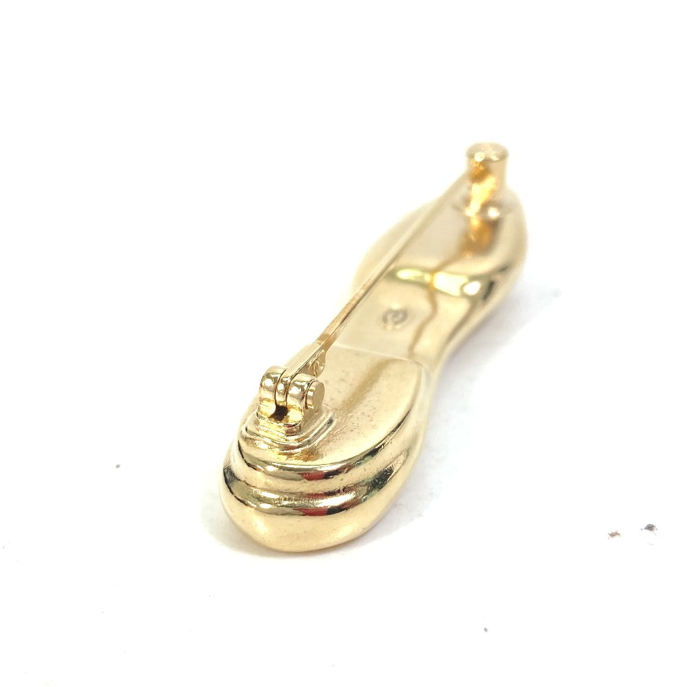 Chanel pumps motif B23A accessories Brooch Gold — Like New