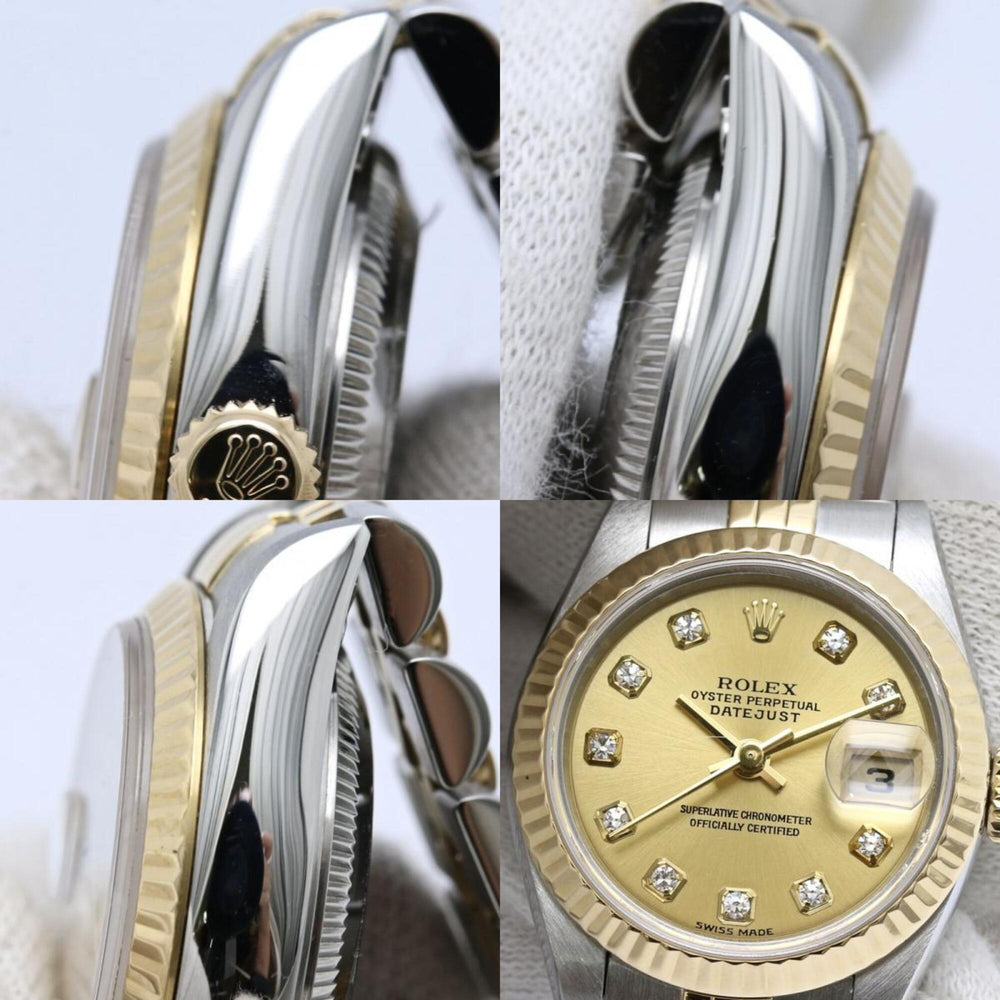 ROLEX Datejust 10P Diamond 79173G Women's Watch 40547 — Good