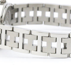 HERMES Clipper Stainless Steel Quartz Ladies Watch CL4.210 Polished — Very Good
