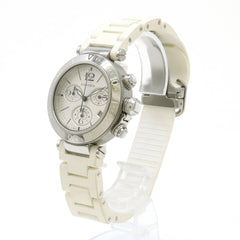 Cartier Pasha Silver Dial AT Automatic Boys Ladies Unisex Watch W3140005 — Very Good