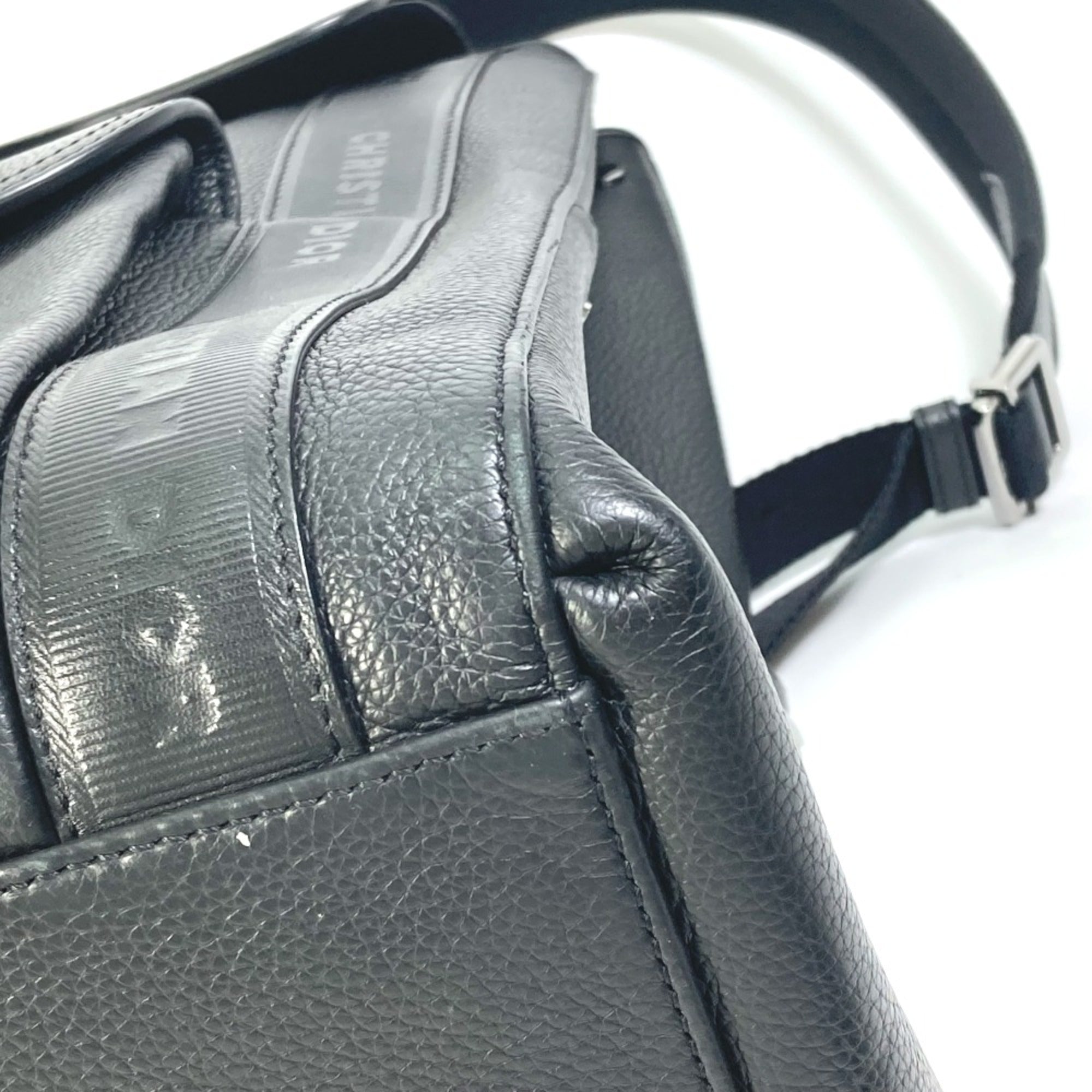 CHRISTIAN DIOR 1ADBA143SSE Bag Backpack Black — Like New