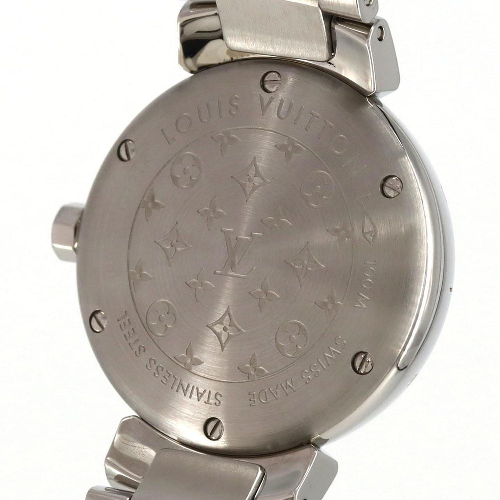 Louis Vuitton Tambour Q121K SS Wristwatch Quartz — Very Good
