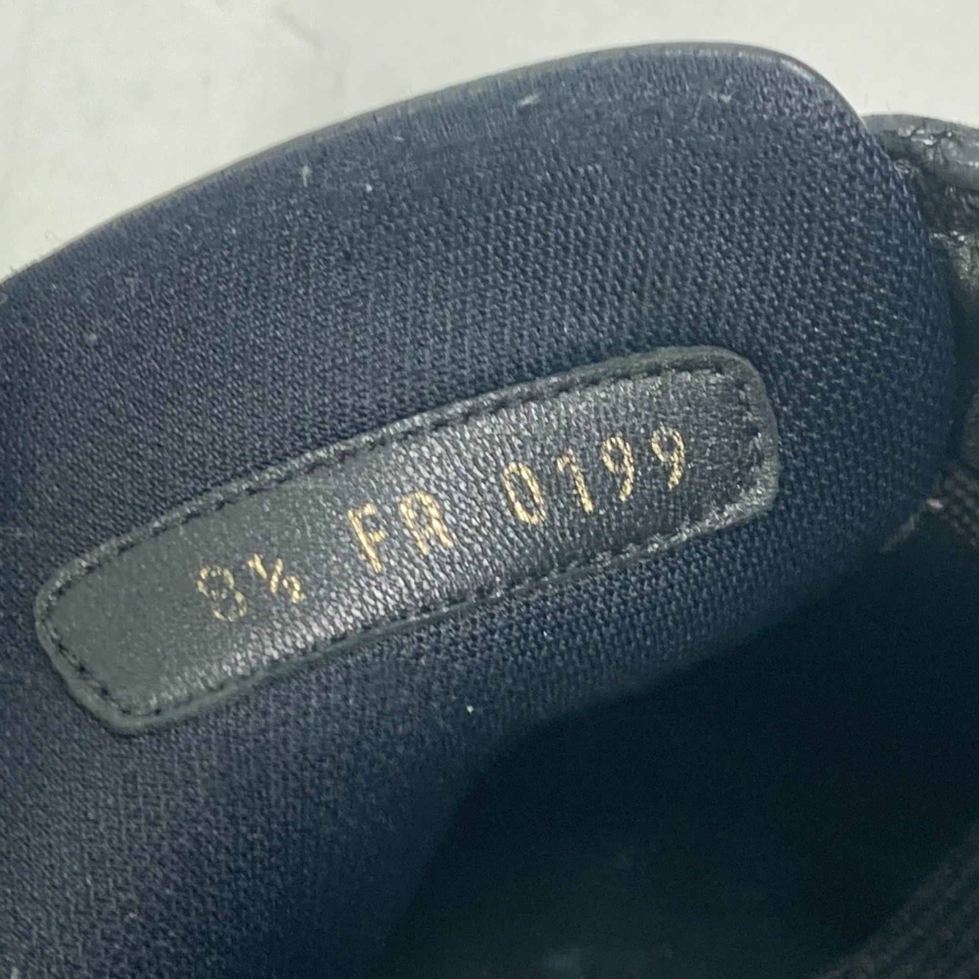 LOUIS VUITTON Beverly Hills Line Men's Leather Sneakers with Laces, Black