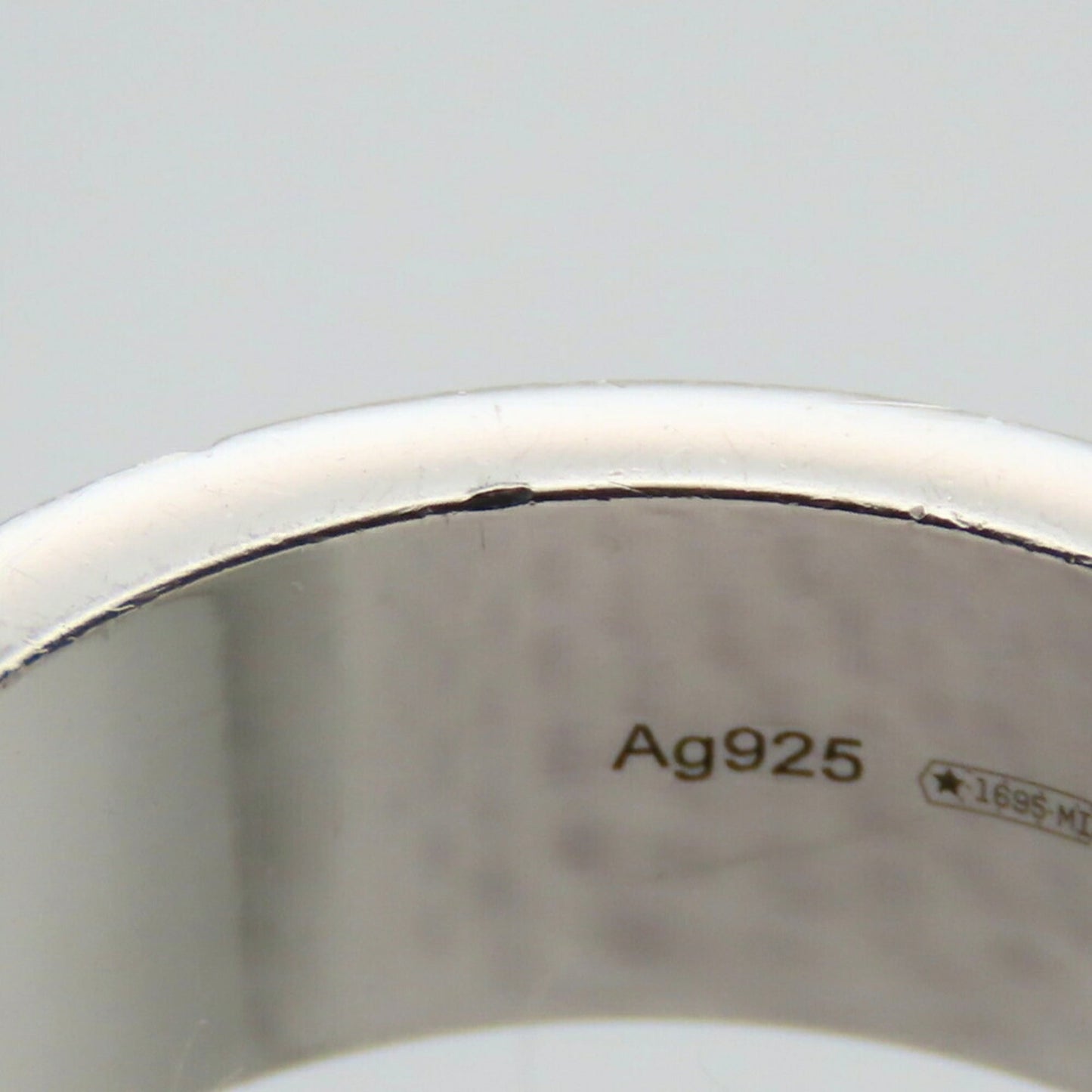 Gucci Ring, Size 21, Sterling Silver, Approx. 10.2g, Men's, GUCCI