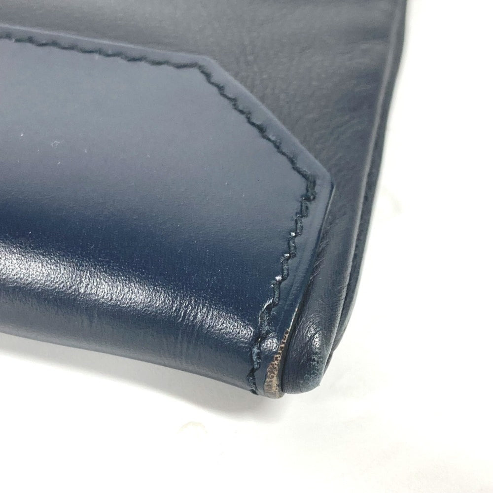 HERMES City Slide Pouch Clutch Bag for Men, Navy ME-240905-6 — Like New