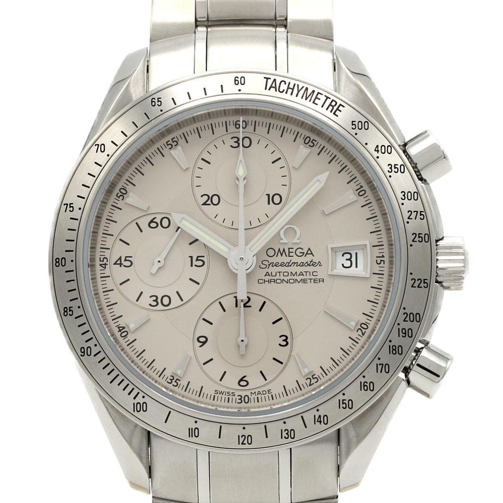 Omega Speedmaster Date 3211.30 Stainless Steel Automatic Watch — Very Good
