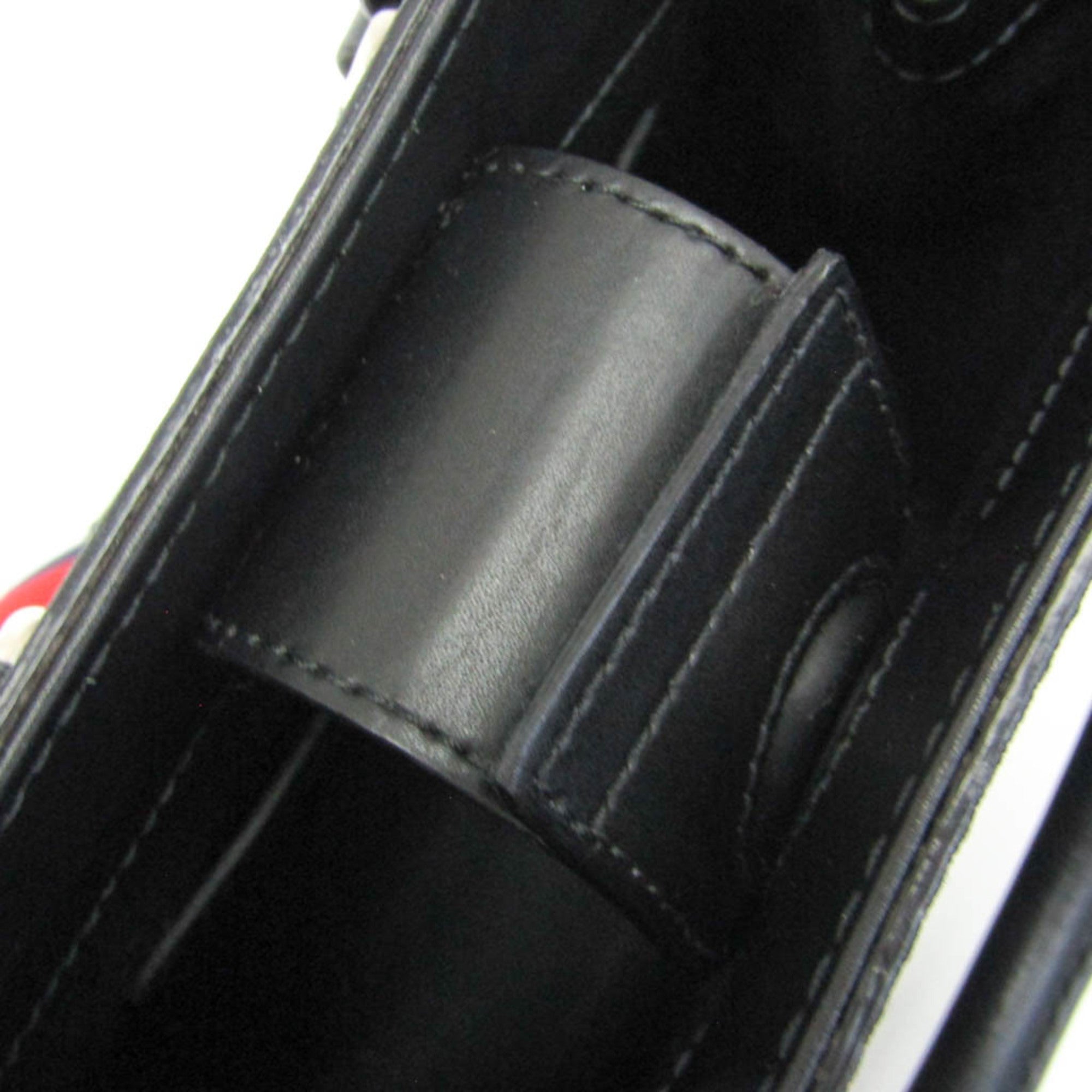 Gucci 696010 Men,Women GG Supreme,Leather Handbag,Shoulder Bag Black — Like New