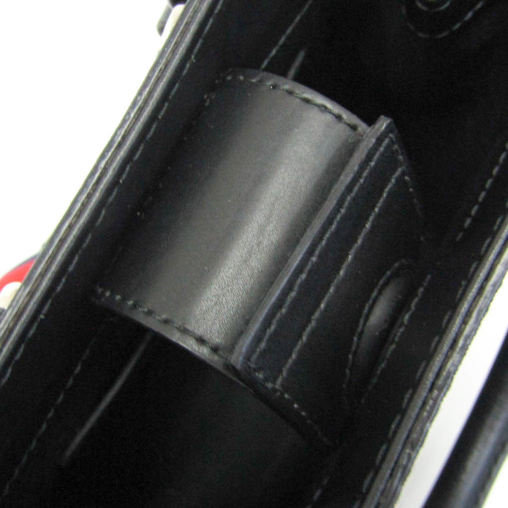 Gucci 696010 Men,Women GG Supreme,Leather Handbag,Shoulder Bag Black — Like New