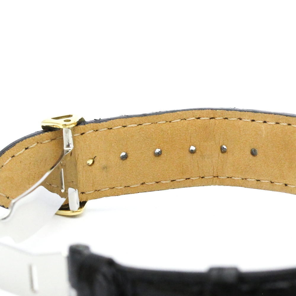 HERMES Clipper Power Reserve Gold Plated Steel Mens Watch CL5.720  Polished — Very Good
