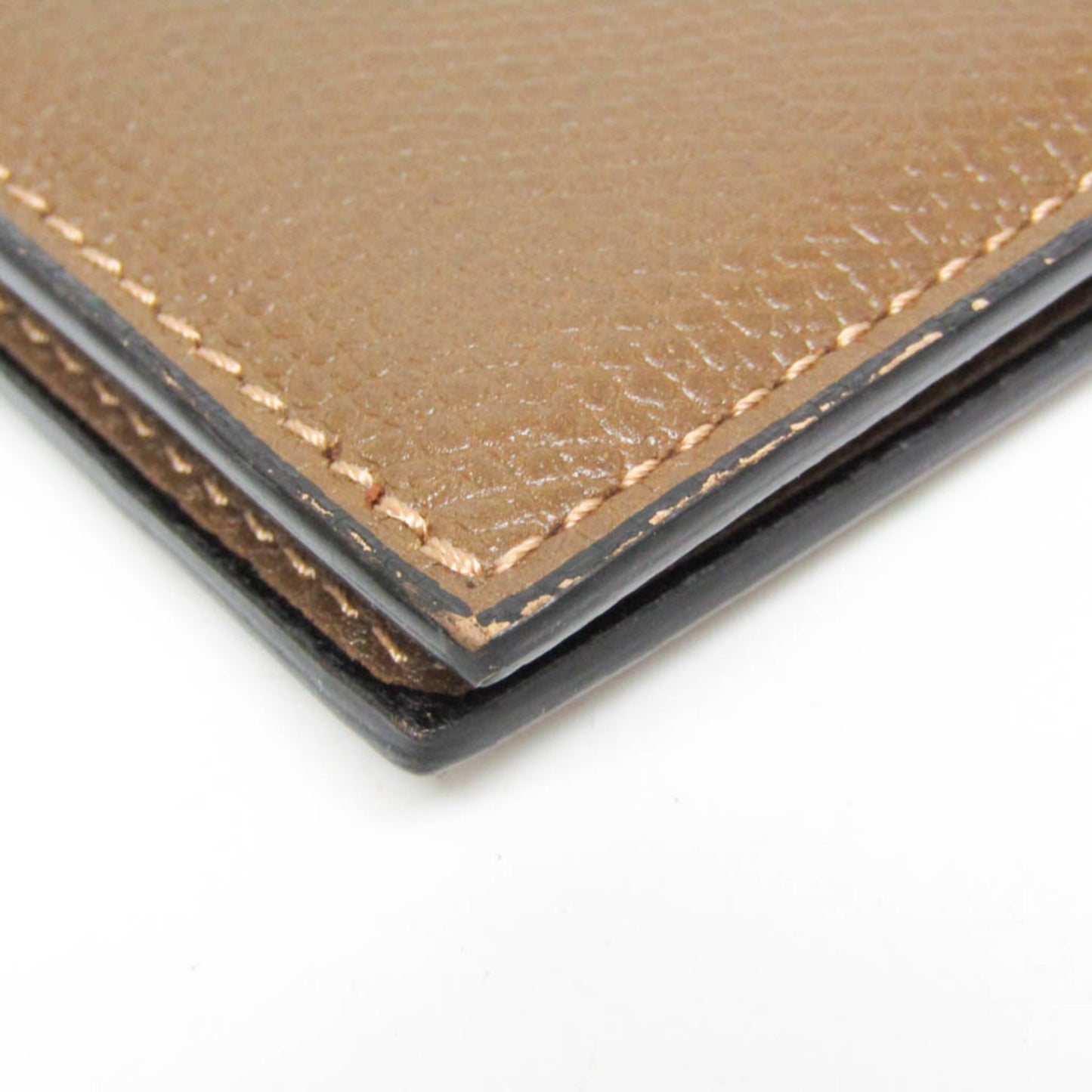 Valextra Vertical 12 Card V8L21 Men's Leather Long Bill Wallet (bi-fold) Brown