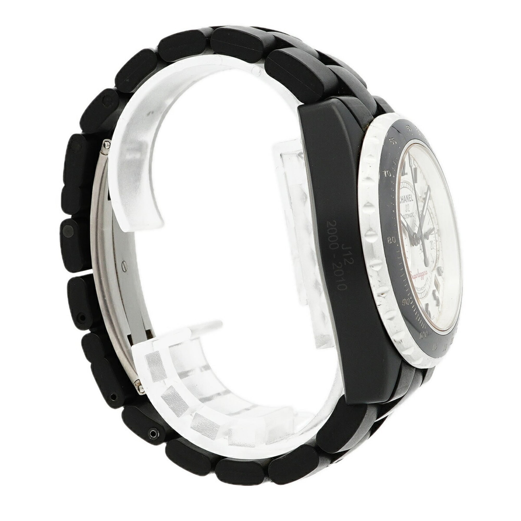 Chanel J12 Superleggera Anniversary H2681 Silver Dial Men's Watch — Good