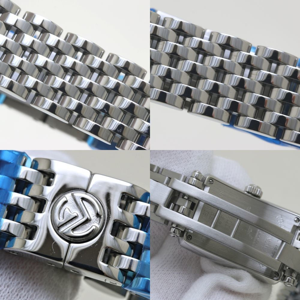 FRANCK MULLER Long Island Petite Pastille 802QZRELCD1P Diamond Stainless Steel Women's Watch 39899 — Very Good