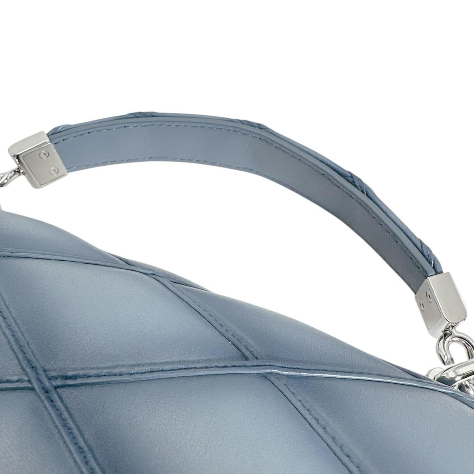 Louis Vuitton LOUIS VUITTON Handbag Maltage GO-14PM Lambskin M12434 Denim Blue — Like New