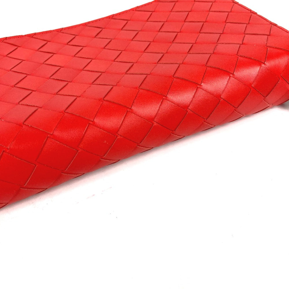 BOTTEGA VENETA 650524 Bag Cluch Bag with strap Clutch bag Tomato Red — Like New