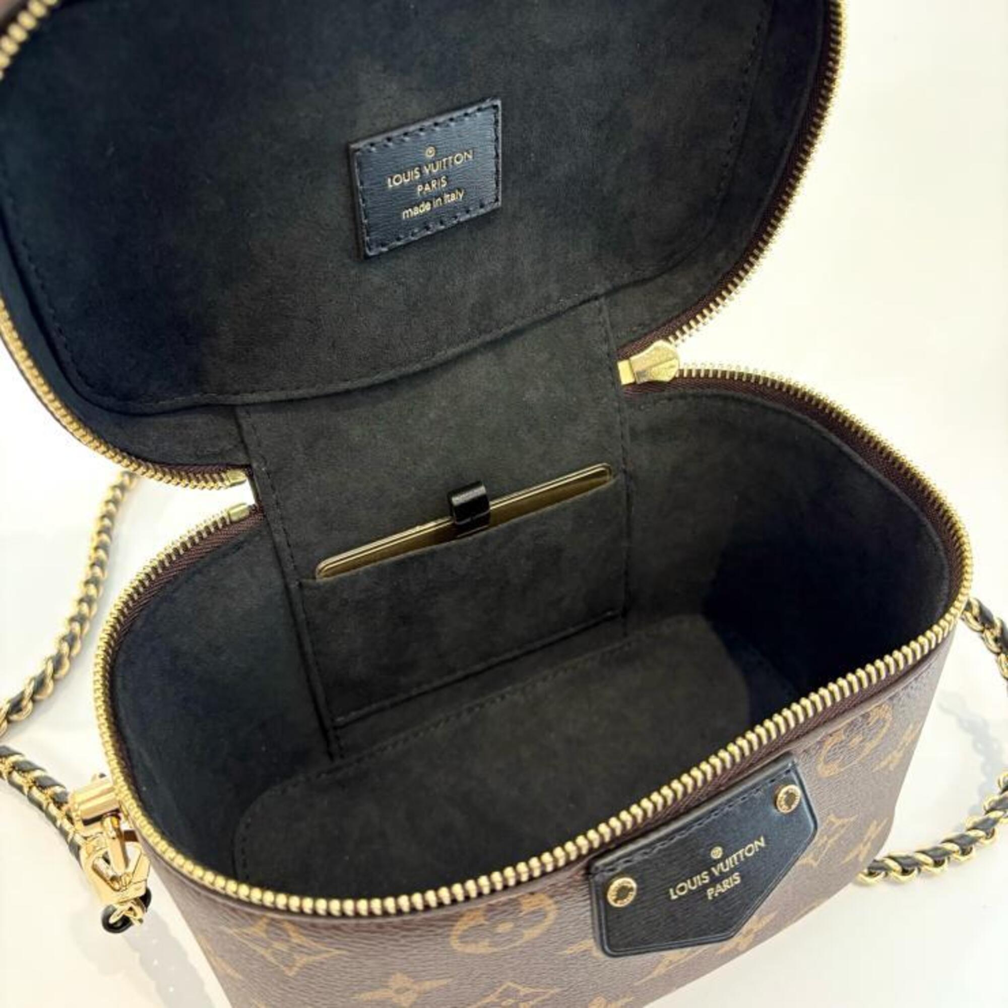 Louis Vuitton LOUIS VUITTON Monogram Reverse Vanity NV PM M47128 Chain Shoulder Bag — Like New
