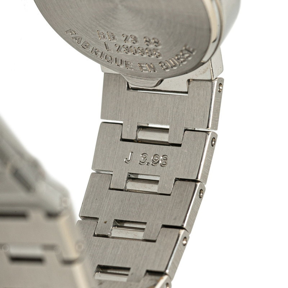 BVLGARI Watch BB23SS Quartz Black Dial Stainless Steel Women's — Good