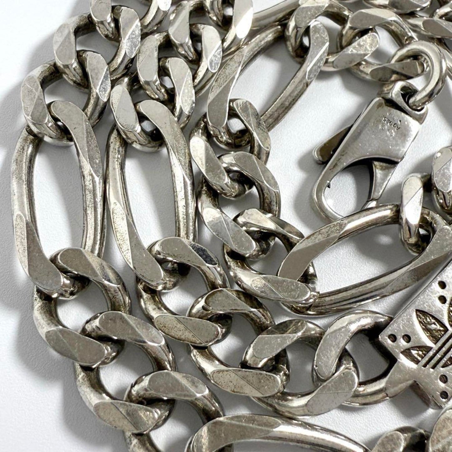 Gucci/Adidas Men's Gourmet Pendant Necklace in Silver