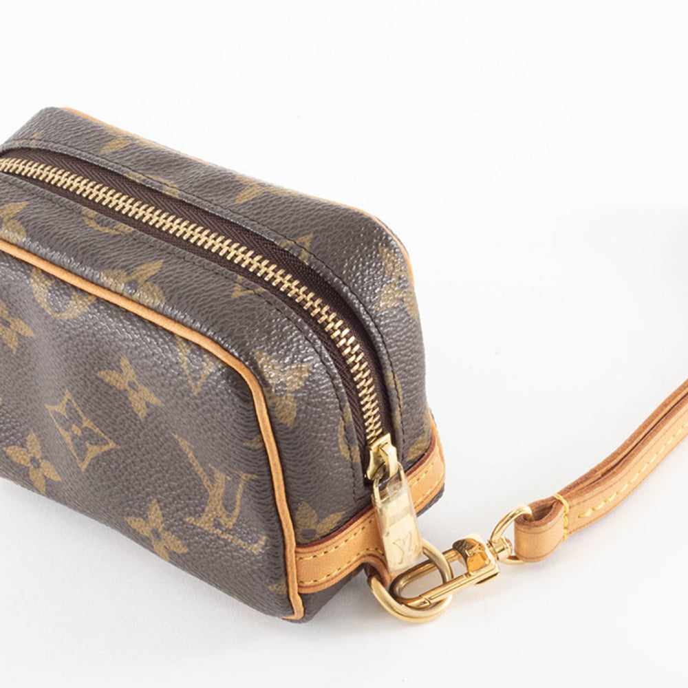 Louis Vuitton Truth Wapiti M58030 Monogram Canvas Women's Mini Pouch LOUIS VUITTON — Like New