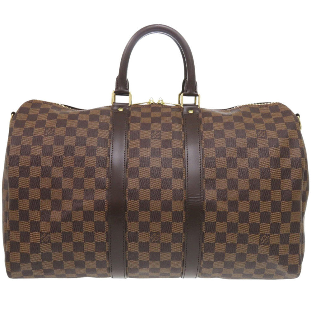 Like new Louis Vuitton Keepall Bandouliere 45 Damier Boston Bag N41428 0382 — Like New