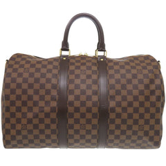 Like new Louis Vuitton Keepall Bandouliere 45 Damier Boston Bag N41428 0382 — Like New
