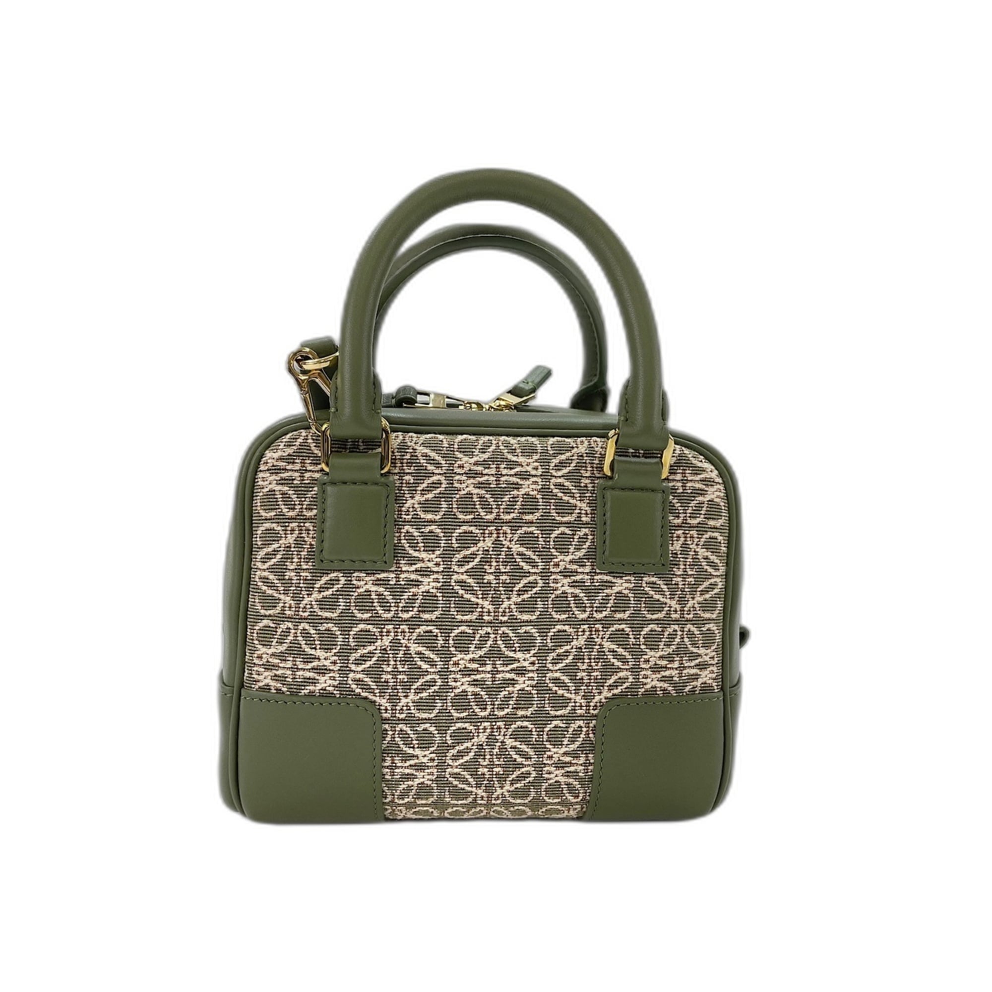 Loewe Amazona 16 Shoulder Bag, Green — Like New
