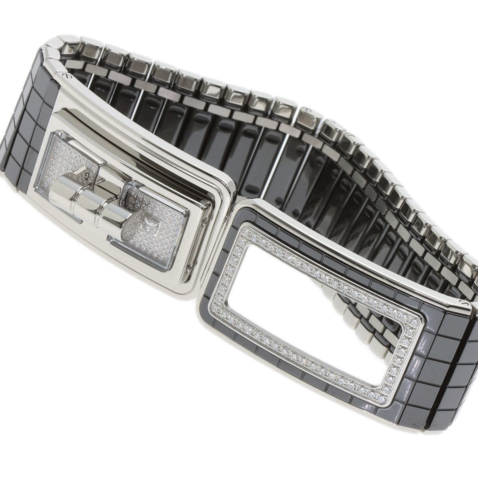 Chanel H6027 Code Coco Diamond Watch in Stainless Steel and SSx Ceramic for Women