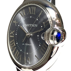Cartier Ballon Bleu de automatic watch, 116.4g total weight, stainless steel case, gray dial, model WSBB0060 — Very Good
