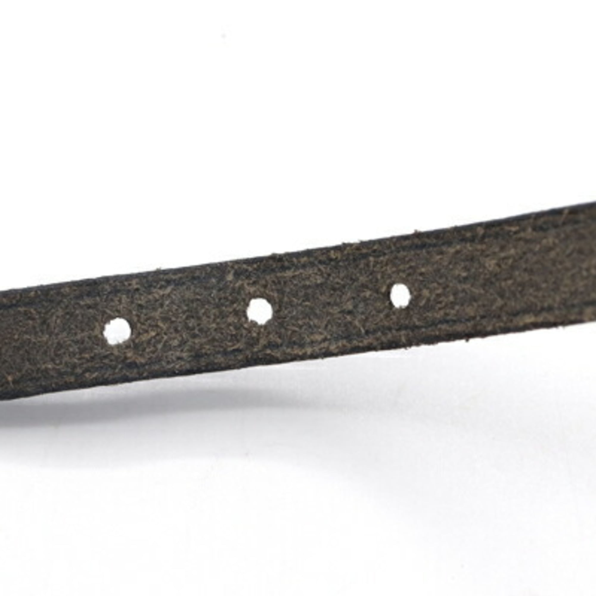 Hermès Api III Bracelet, Black Leather, G Stamp, Manufactured in 2003, Bangle, Women's/Men's, HERMES