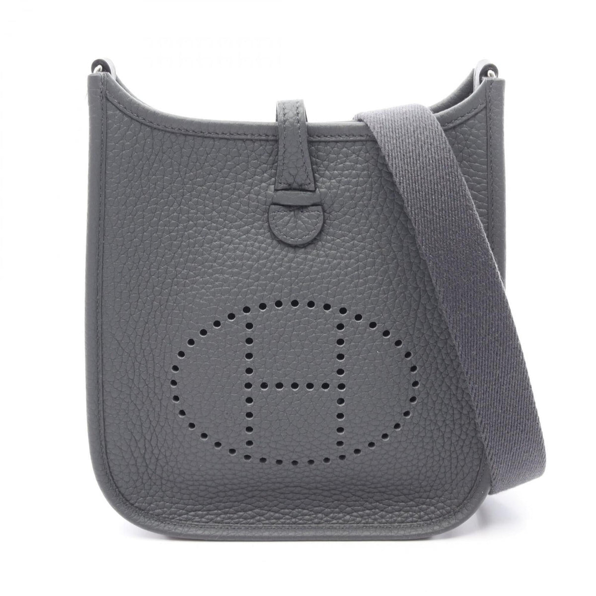 Hermes Evelyne Amazon TPM Gris Misty Shoulder Bag/Handbag, Leather, Taurillon Clemence, Women's, Gray — New - Store Return