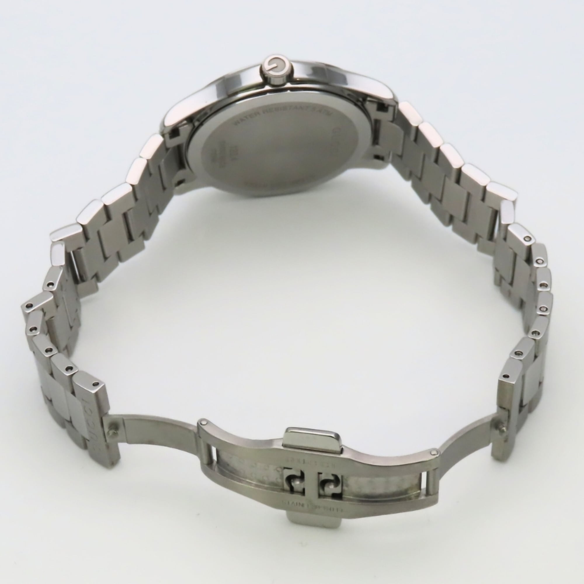 Gucci G-Timeless 126.4 SS Diamante Men's Watch GUCCI — Good