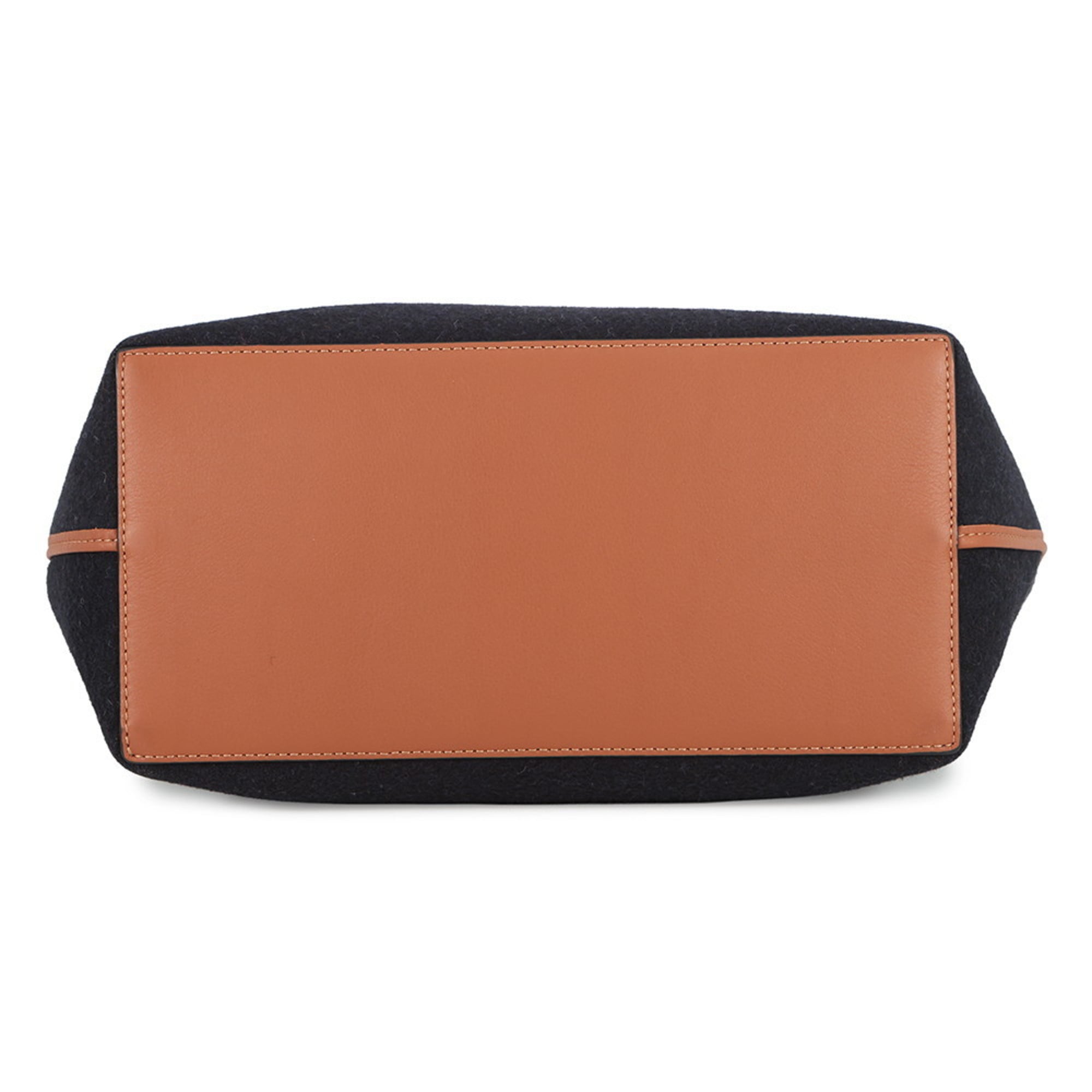 Loewe 2-way wool and leather tote bag A717S72X13