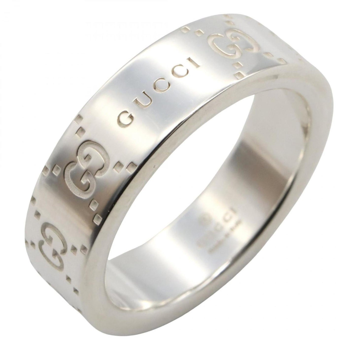 Gucci Signature GG Wild Ring, Silver (Ag925) for Men and Women