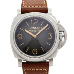 Officine Panerai Luminor Tre Giorni PAM01628 Gray Dial Men's Watch — Good
