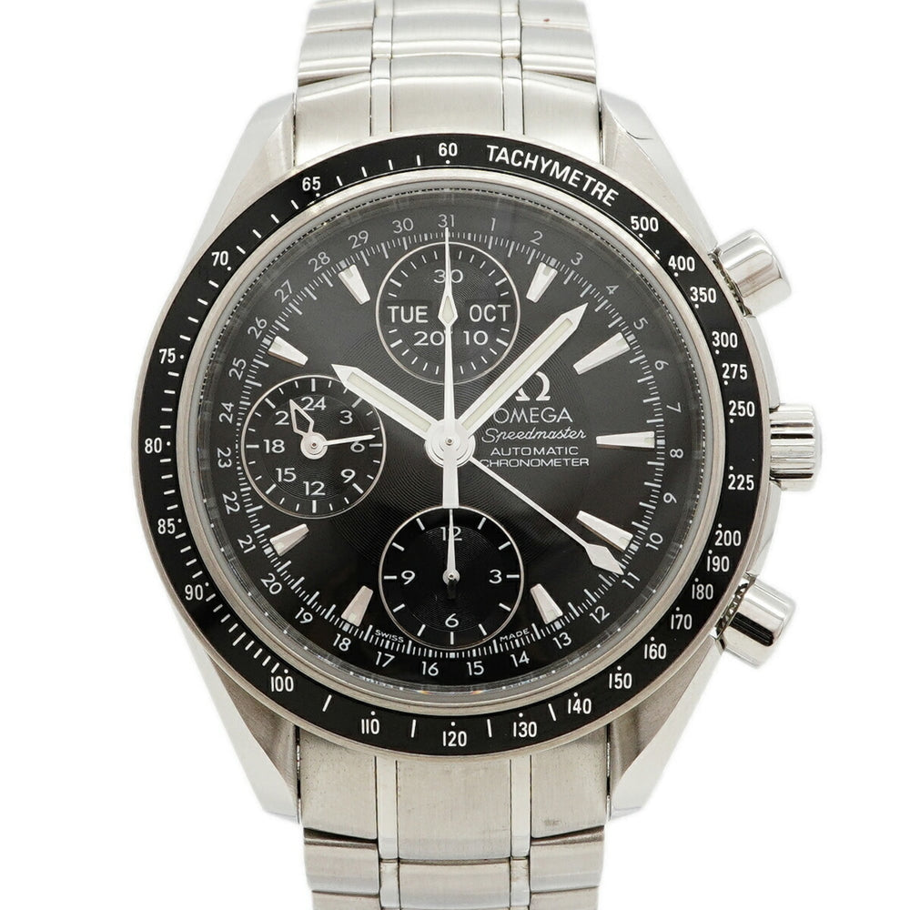 Omega Speedmaster Triple Calendar 3220.50 Black Dial Men's Watch — Very Good