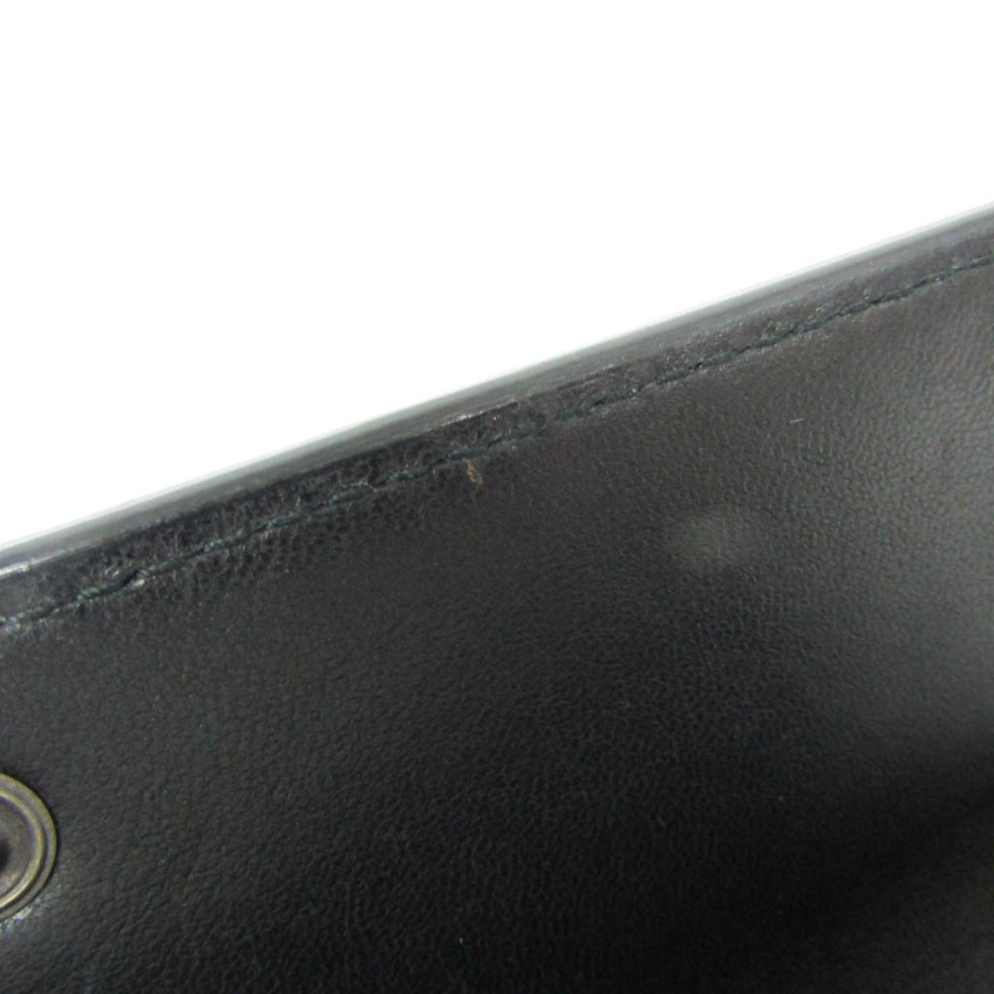 Bottega Veneta Intrecciato Men,Women Leather Long Wallet (bi-fold) Black,White