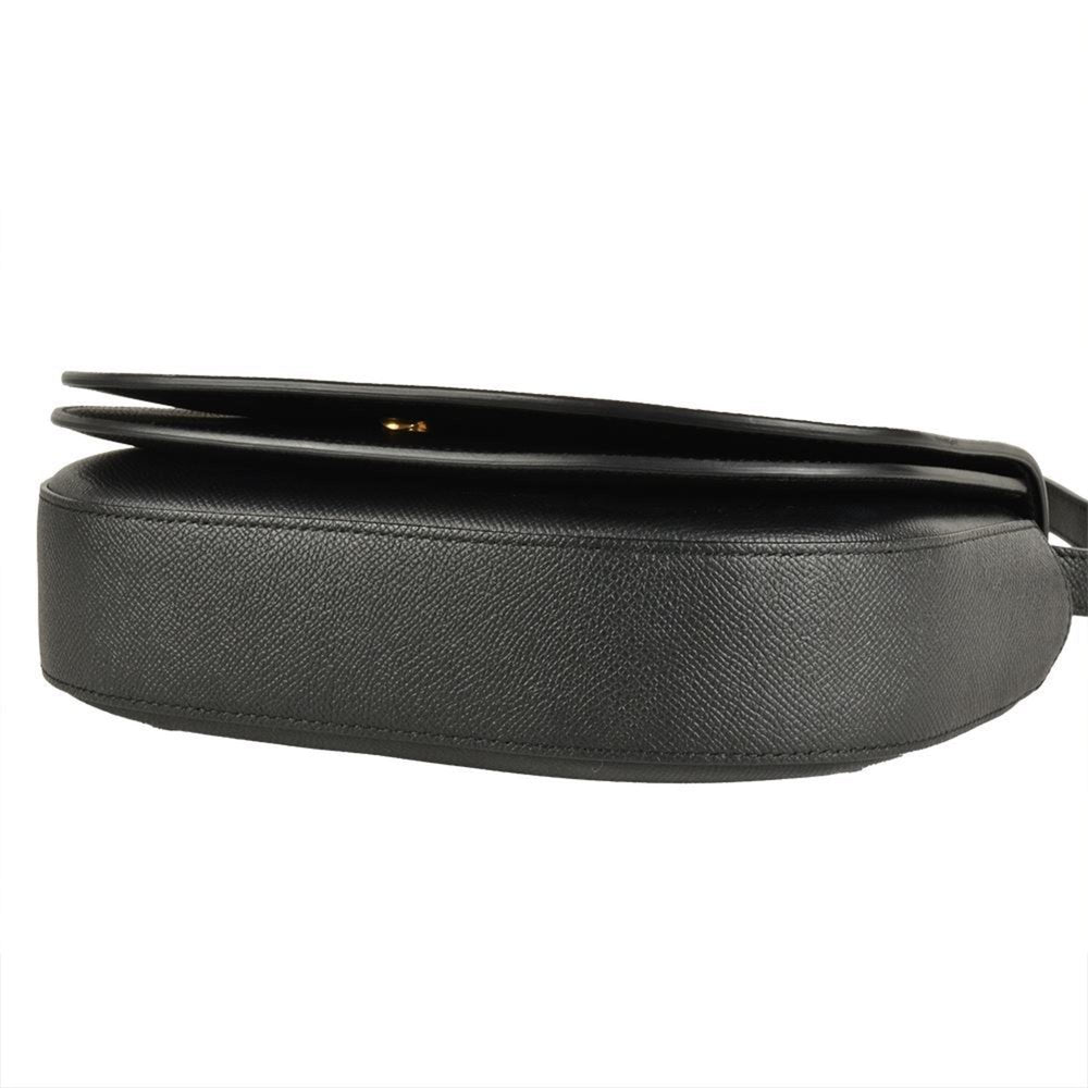 BALENCIAGA Ville Day Shoulder Bag Leather 542207 Black — Like New
