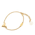 Louis Vuitton Essential V Bracelet M61084 Gold Plated Women's LOUIS VUITTON