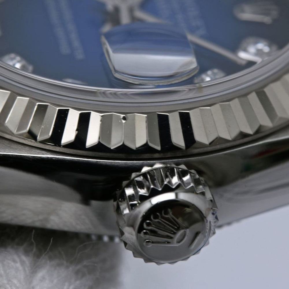 ROLEX Datejust 10P Diamond 79174G Women's Watch SSx18KWG 40579 — Very Good