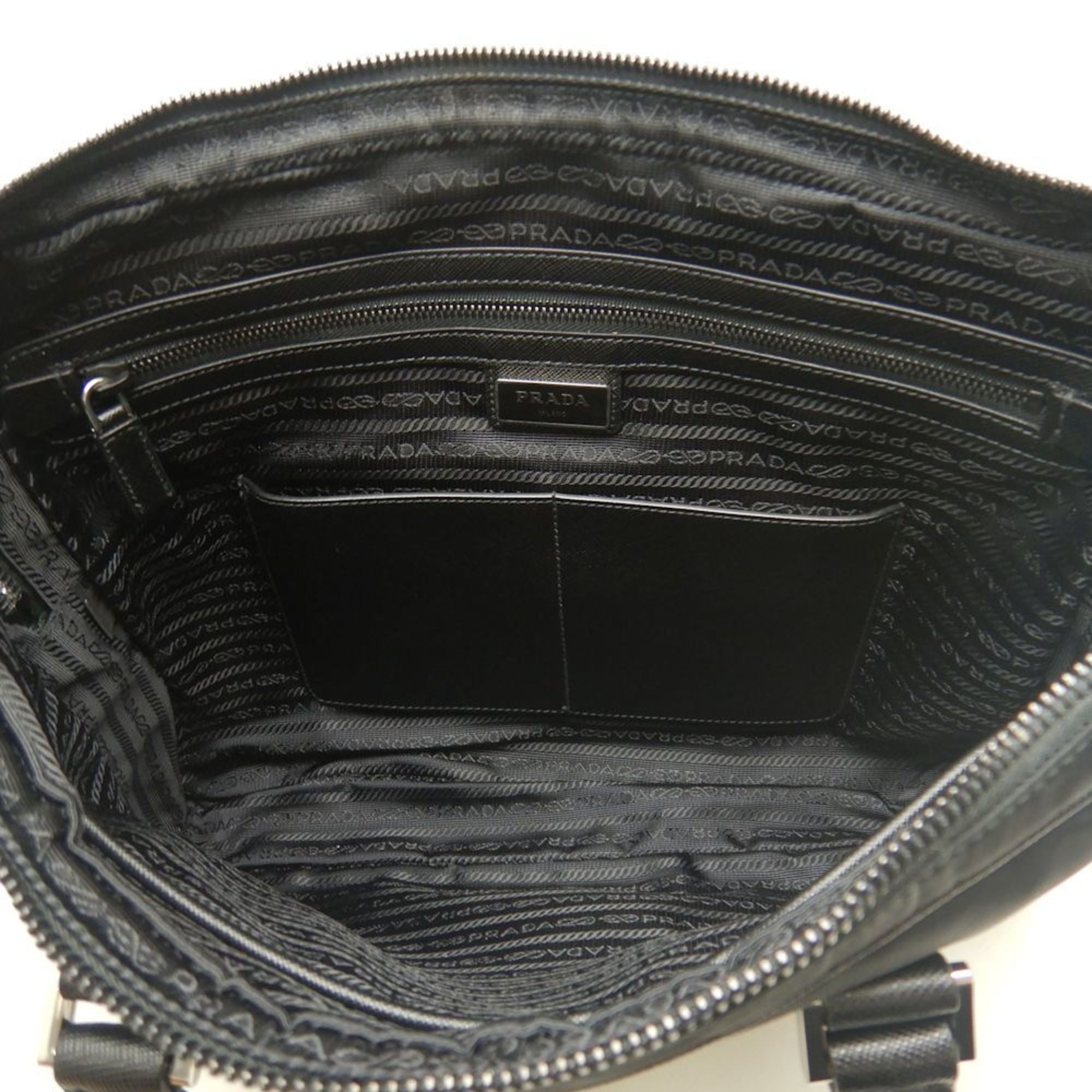 PRADA Prada Tessuto Nylon Briefcase 2VE368 Men's Business Bag 253218