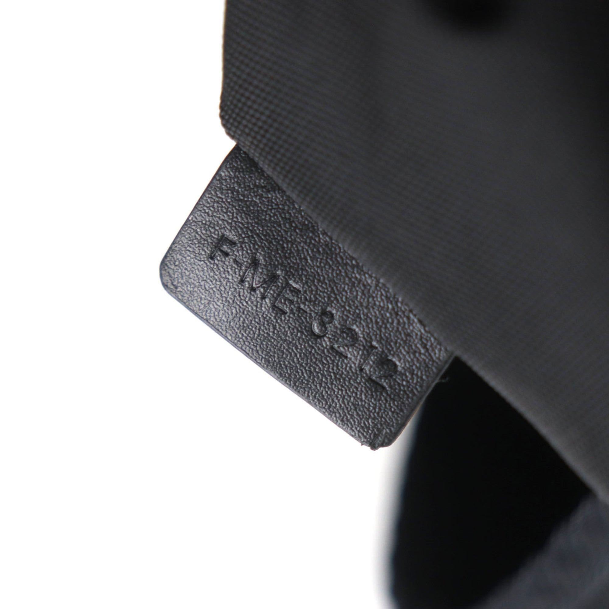 CELINE 11008 Trekking Vertical Cabas Logo Nylon Tote Bag with Pouch, Black, Dust Bag, Made in Italy, Men's — Like New