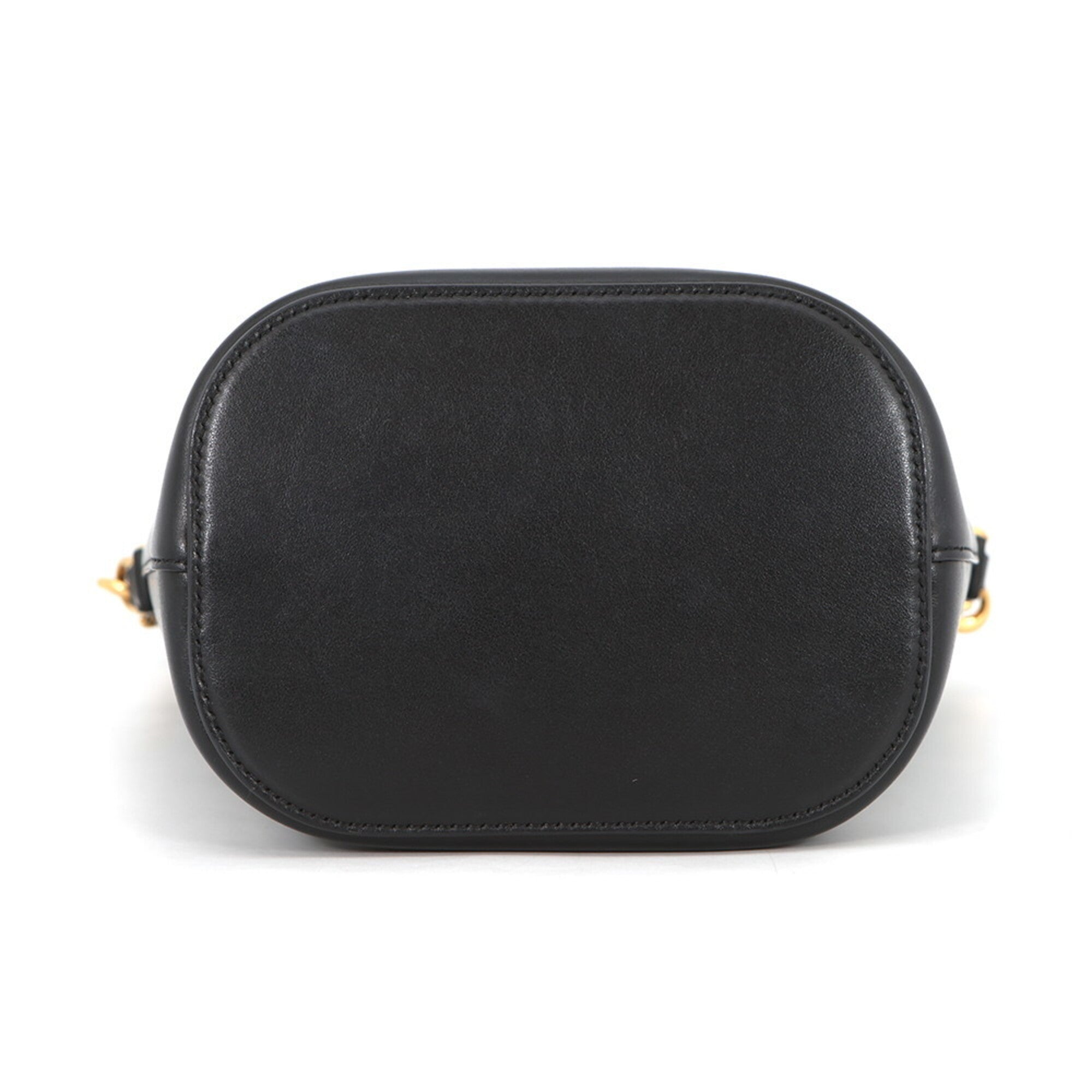 Celine Triomphe Small Bucket Louise Handbag 119173FX9.04LU CELINE 2-way Black Women's — Like New
