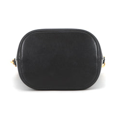 Celine Triomphe Small Bucket Louise Handbag 119173FX9.04LU CELINE 2-way Black Women's — Like New