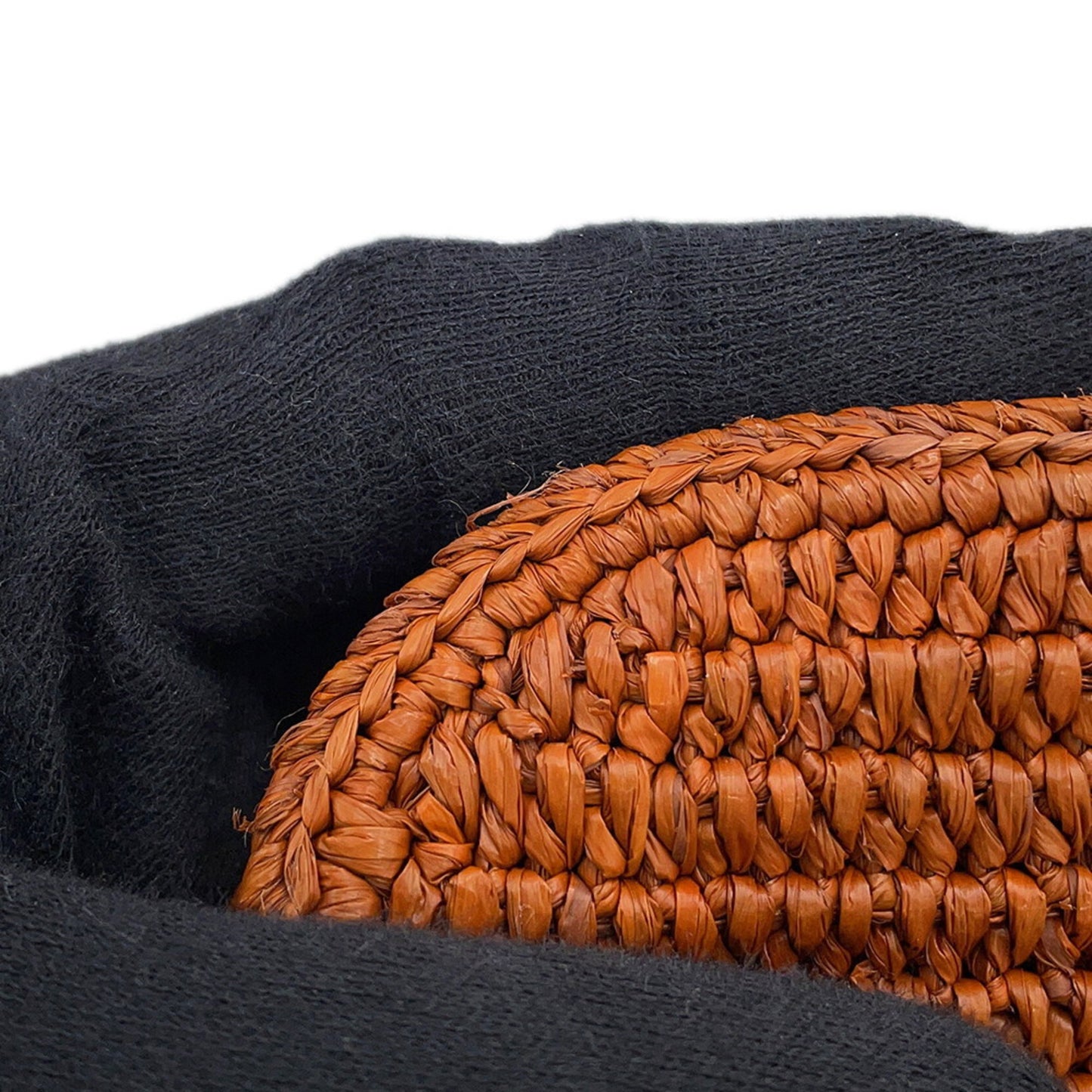 Loewe Ora Bag Medium Raffia Shoulder AP22P22X02 LOEWE 2-way Brown