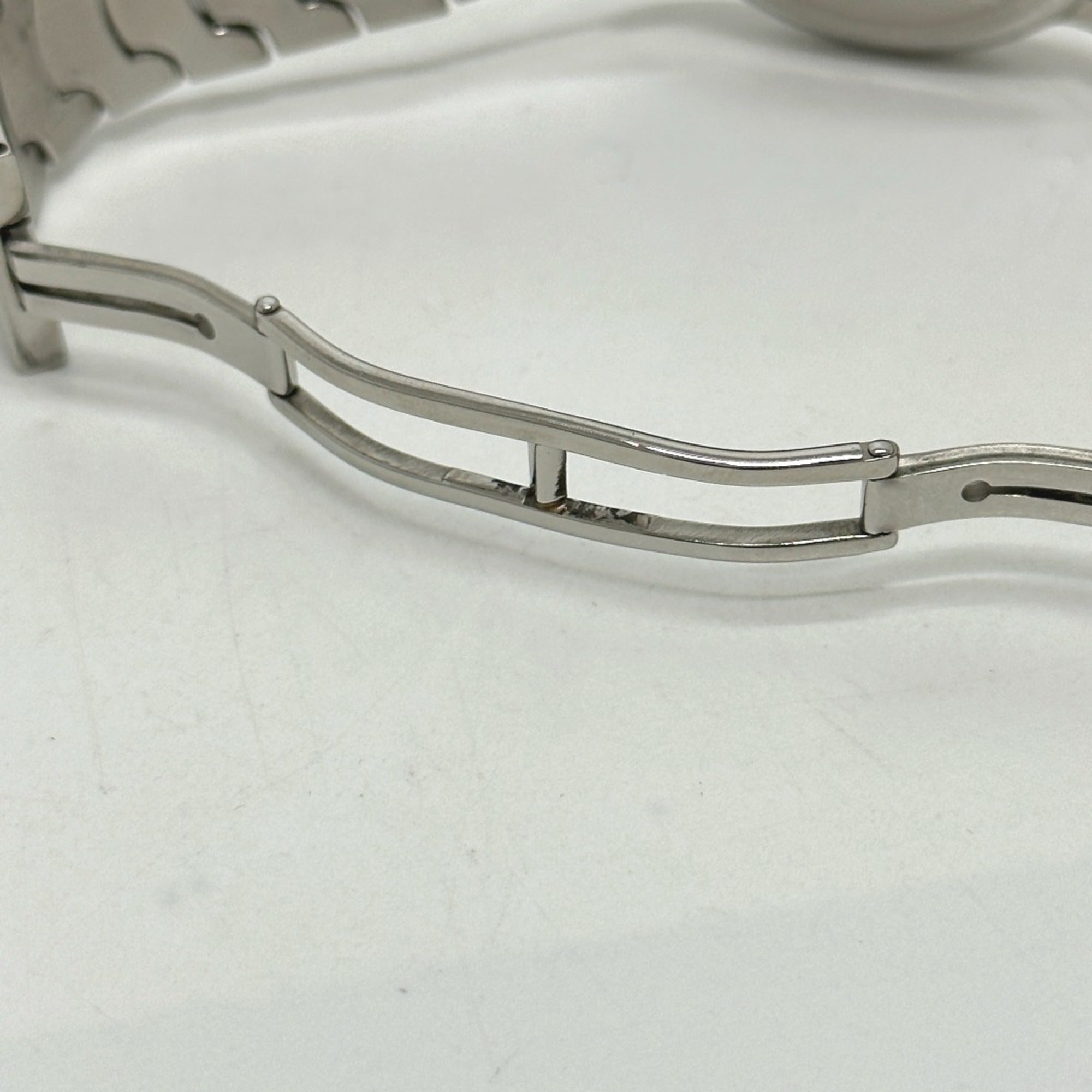 BVLGARI ST35S Solotempo Quartz Date Watch, Stainless Steel, Men's, Silver — Good