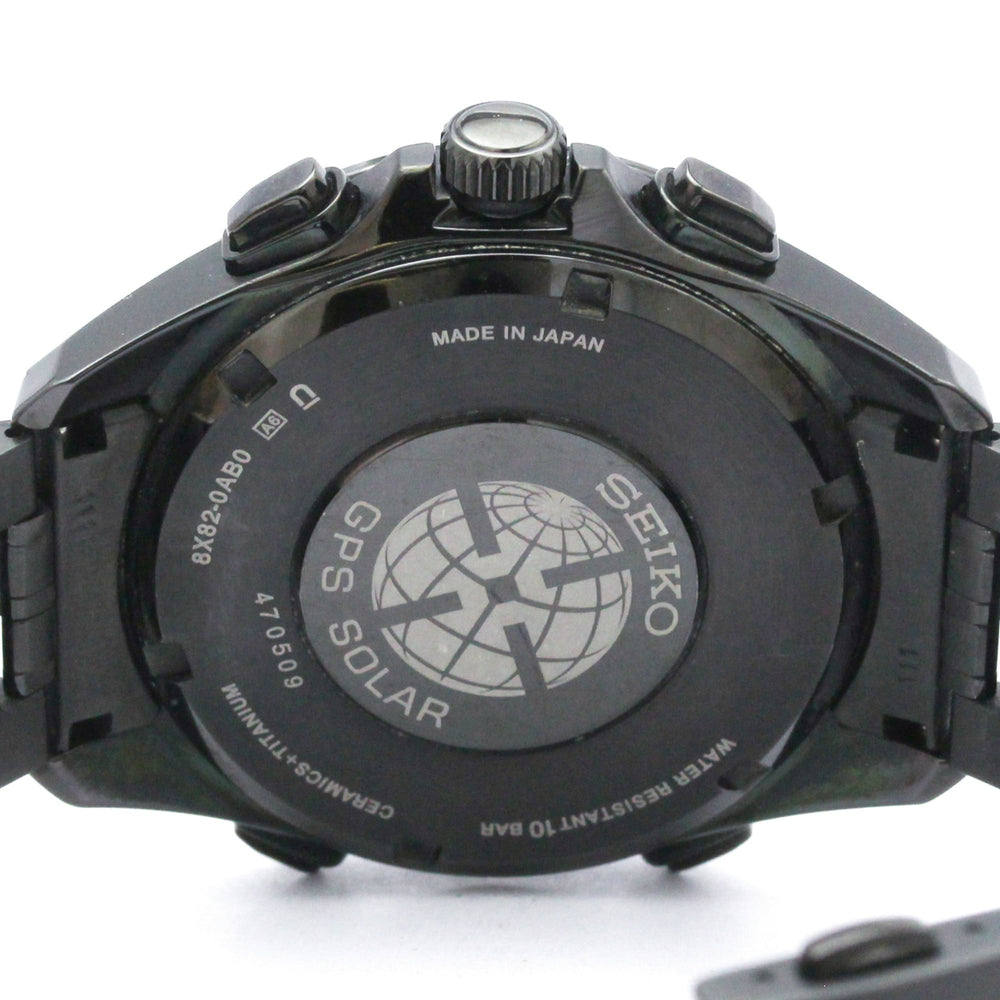 SEIKO Astron SBXB009 GPS Solar Mens Watch 8X82-0AB0 — Very Good