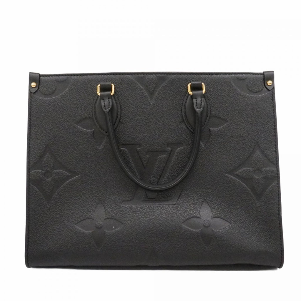 Louis Vuitton Monogram Empreinte On-the-Go Tote Bag MM M45595 Noir 2-Way for Women P2393529